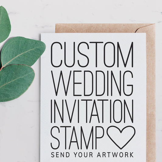 Wedding Invitation Stamp | YOUR DESIGN